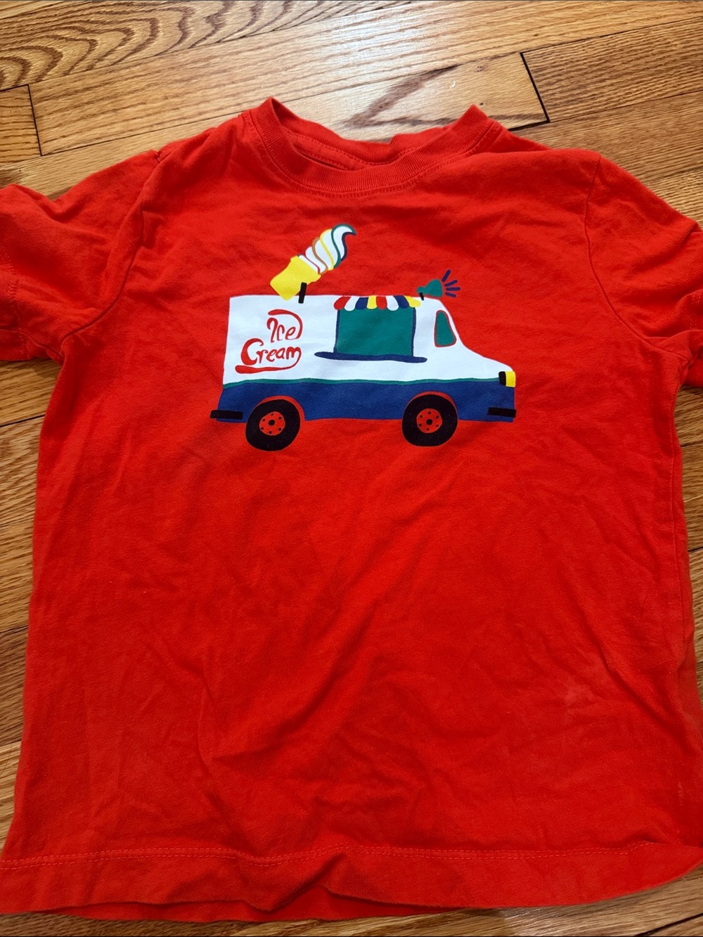 Hannah Andersson Ice Cream Truck T Shirt Boys 5T
